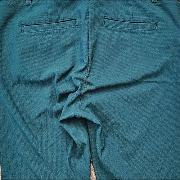 Van Heusen Teal Green Stretch Dress Pants Size 0 - Picture 9 of 10